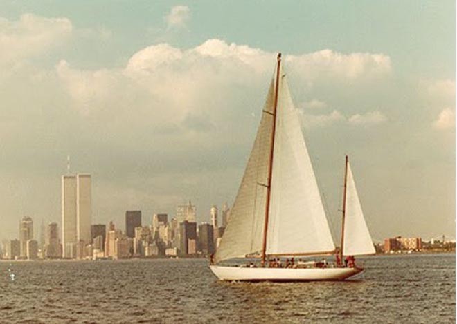 Petrel sailing in happier days ©  SW